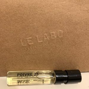 Le Labo Poivre 23 London City Exclusive Sample